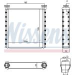 Nissens Heizungskühler PKW 70533 Nissens Heizungskühler PKW 70533