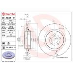 76 482 015 Bremsscheibe HA 09.8615.11 76 482 015 Bremsscheibe HA 09.8615.11