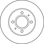 Bremsscheibe Hyundai P. Atos DF4892 Bremsscheibe Hyundai P. Atos DF4892