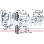 Nissens Klimakompressor PKW 89190 Nissens Klimakompressor PKW 89190