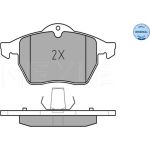 Bremsbelagsatz Opel P. Astra/Zafira 99-05 Mit Sensor 025 231 1619/W Bremsbelagsatz Opel P. Astra/Zafira 99-05 Mit Sensor 025 231 1619/W