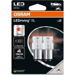 PR21/5W LEDriving SL Red 12V Blister 2 Stück OSRAM PR21/5W LEDriving SL Red 12V Blister 2 Stück OSRAM