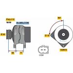 Lichtmaschine 0 986 080 350 Lichtmaschine 0 986 080 350