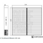 Filter, Innenraumluft ADBP250045 Filter, Innenraumluft ADBP250045