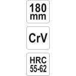 Kombinationshange Cr-V 180mm YT-6601