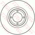 TRW Bremsscheibe DF2613 TRW Bremsscheibe DF2613