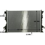 MAHLE Kühler, Motorkühlung CR 1061 000P MAHLE Kühler, Motorkühlung CR 1061 000P
