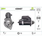 Valeo Anlasser 438407
