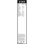 Bosch Scheibenwischer Aerotwin A116S 3397007116 Bosch Scheibenwischer Aerotwin A116S 3397007116