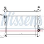 Nissens Wasserkühler PKW 60809 Nissens Wasserkühler PKW 60809