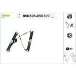 VALEO 850329 Fensterheber VALEO 850329 Fensterheber