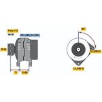 0 124 425 005 Bosch Lichtmaschine 0 124 425 005 0 124 425 005 Bosch Lichtmaschine 0 124 425 005