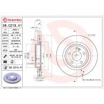 15 482 104 Bremsscheibe HA 09.C219.41 15 482 104 Bremsscheibe HA 09.C219.41