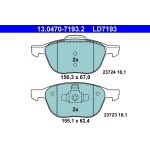 13.0470-7193.2 ATE Bremsbelagsatz Ford Vorderachse C-Max/Focus/Kuga/Transit 04-Keramik 13.0470-7193.2 13.0470-7193.2 ATE Bremsbelagsatz Ford Vorderachse C-Max/Focus/Kuga/Transit 04-Keramik 13.0470-7193.2