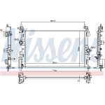 Nissens Wasserkühler PKW 630785 Nissens Wasserkühler PKW 630785