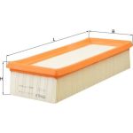 LX 632 MAHLE Luftfilter LX 632, Filtereinsatz, 270 x 108 x 57,3 mm – u. a. für Rover 200 II Schrägheck (XW), 200 II (RF), 100 / Metro (XP) – OE Nummer GFE1141 - l LX 632 MAHLE Luftfilter LX 632, Filtereinsatz, 270 x 108 x 57,3 mm – u. a. für Rover 200 II Schrägheck (XW), 200 II (RF), 100 / Metro (XP) – OE Nummer GFE1141 - l
