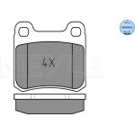MEYLE Bremsbelagsatz Mercedes-Benz W124/201 252068715 MEYLE Bremsbelagsatz Mercedes-Benz W124/201 252068715