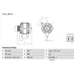 Bosch Lichtmaschine 0 986 049 191