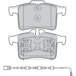 Valeo Bremsbelagsatz 601476 Valeo Bremsbelagsatz 601476