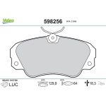 Valeo Bremsbelagsatz 598256 Valeo Bremsbelagsatz 598256