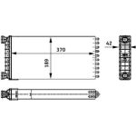 MAHLE Wärmetauscher, Innenraumheizung AH 130 000P MAHLE Wärmetauscher, Innenraumheizung AH 130 000P
