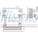 Nissens Ölkühler PKW 90863 Nissens Ölkühler PKW 90863