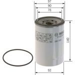 Bosch Kraftstofffilter F 026 402 118 Bosch Kraftstofffilter F 026 402 118