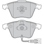Valeo Bremsbelagsatz 598863 Valeo Bremsbelagsatz 598863