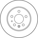 Bremsscheibe Db T. W115/123/126 76-85 DF1574 Bremsscheibe Db T. W115/123/126 76-85 DF1574
