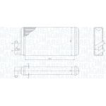 MAGNETI MARELLI Wärmetauscher, Innenraumheizung 350218403000 MAGNETI MARELLI Wärmetauscher, Innenraumheizung 350218403000