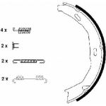 Handbremsbacken Db W204/C207 91066900 Handbremsbacken Db W204/C207 91066900