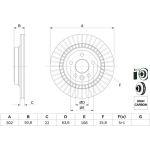 Bosch Bremsscheibe 0 986 479 713 Bosch Bremsscheibe 0 986 479 713