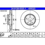 Bremsscheibe 24.0128-0323.1