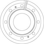 Bremsscheibe DF5093S