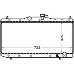MAHLE Kühler, Motorkühlung CR 1518 000S