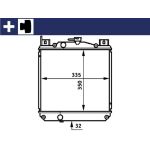 MAHLE Kühler, Motorkühlung CR 655 000S MAHLE Kühler, Motorkühlung CR 655 000S