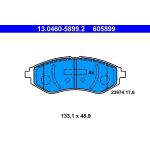 Bremsbelagsatz Chevrolet P. Aveo/Kalos 1.2-1.5 04 13.0460-5899.2 Bremsbelagsatz Chevrolet P. Aveo/Kalos 1.2-1.5 04 13.0460-5899.2