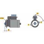 Bosch Anlasser 0001123044 Bosch Anlasser 0001123044