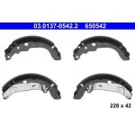 03.0137-0542.2 ATE Bremsbackensatz 03.0137-0542.2 03.0137-0542.2 ATE Bremsbackensatz 03.0137-0542.2