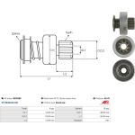 FREILAUFGETRIEBE, STARTER SD3028P FREILAUFGETRIEBE, STARTER SD3028P