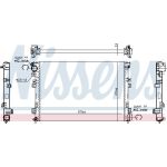 Nissens Wasserkühler PKW 61875A Nissens Wasserkühler PKW 61875A