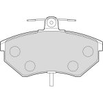 Valeo Bremsbelagsatz 301484