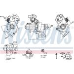 NISSENS Turbolader 93318 NISSENS Turbolader 93318