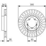 0 986 479 B11 Bosch Bremsscheibe 0 986 479 B11 0 986 479 B11 Bosch Bremsscheibe 0 986 479 B11
