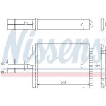 Heizkühler PKW 72656