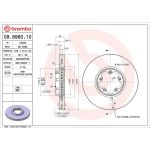 51 481 048 Bremsscheibe VA 09.8960.10 51 481 048 Bremsscheibe VA 09.8960.10