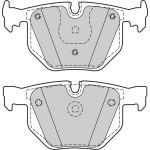 Valeo Bremsbelagsatz 598411 Valeo Bremsbelagsatz 598411