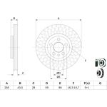 Bremsscheibe VA 0 986 479 114 Bremsscheibe VA 0 986 479 114