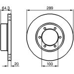 Bosch Bremsscheibe Vorderachse 0 986 478 453 Bosch Bremsscheibe Vorderachse 0 986 478 453