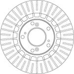 TRW Bremsscheibe Vorderachse DF6493 TRW Bremsscheibe Vorderachse DF6493